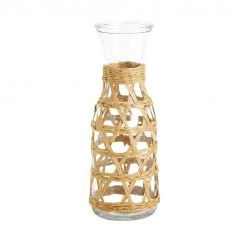 Two's Company Lattice Grass Carafe