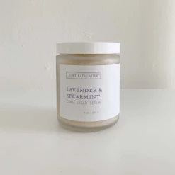 Zoet Bathlatier Apothecary Lavender & Spearmint Cane Sugar Scrub