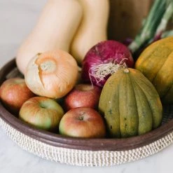 TACKUSSANU SENEGAL Leather Accent Tray