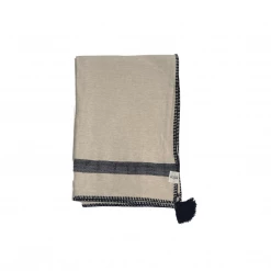 Saarde Licorice Stripe Throw