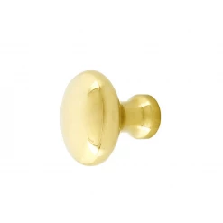 House Of Antique Hardware Madison Unlacquered Brass Egg Shaped Knob