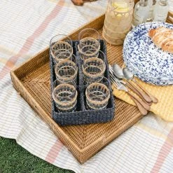 Blue Pheasant Summer Marianna Tabletop Caddy