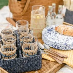 Blue Pheasant Summer Marianna Tabletop Caddy