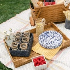 Blue Pheasant Summer Marianna Tabletop Caddy