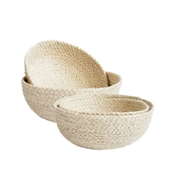 Korissa Marshmallow Dreams Woven Bowl