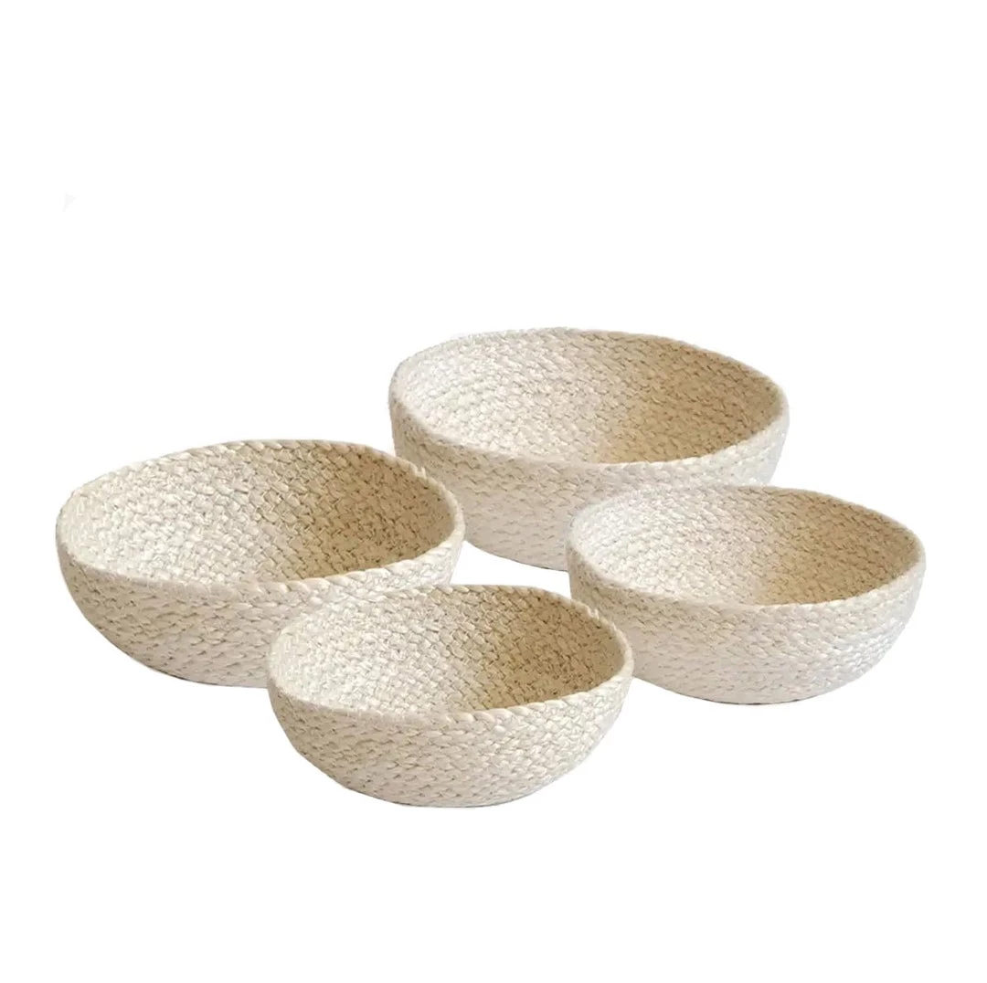 Korissa Marshmallow Dreams Woven Bowl 2 Korissa Marshmallow Dreams Woven Bowl