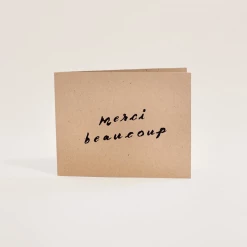 Wilde House Paper Gifts Merci Beaucoup Card