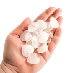 Apothecary Co. Mini Quartz Reiki Crystal Hearts