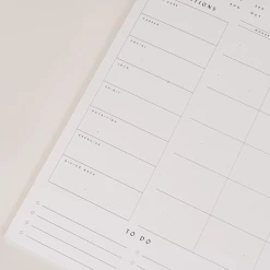 Wilde House Paper Monthly List Pad Gifts