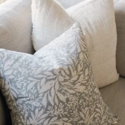 Indaba Oat Lina Linen Pillow Pillows