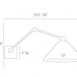 Arteriors Home Padma Sconce Courtney Grow
