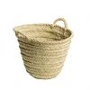 GHARYAN Palm Leaf Handle Basket