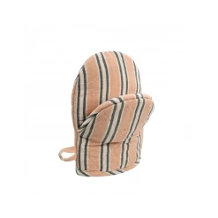 Indaba New Arrivals Peaches 'n' Cream French Linen Oven Mitt
