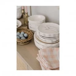 The Royal Standard Pink & White Gingham Hand Towel