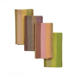 Sustainable Threads Pistachio Stripe Napkin Set