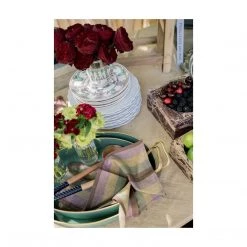 Sustainable Threads Pistachio Stripe Napkin Set