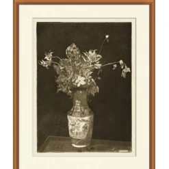 Wendover Art Poe Floral Etching Courtney Grow