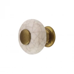 House Of Antique Hardware Porcelain Crackle Cabinet Knob