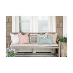 Walter G Pyramids Chalk Linen Pillow