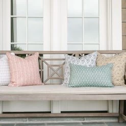 Walter G Summer Rangoli Riviera Linen Pillow