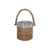 Creative Co-op Rattan Ice Bucket
