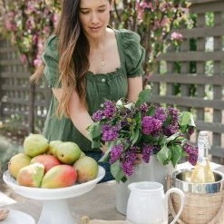 Creative Co-op Rattan Ice Bucket