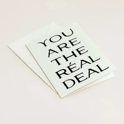 Wilde House Paper Réal Deal Card