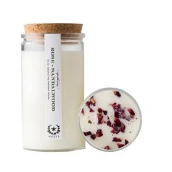 Nectar Republic Rose Sandalwood Apothecary Candle