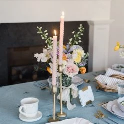 Borrowed Blu Rosewater Helix Taper Candles