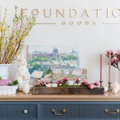 Borrowed Blu Rosewater Helix Taper Candles