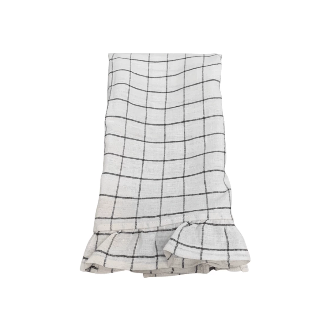 Magic Linen Cake By Courtney Ruffle Rosette Tea Towel 6 Magic Linen Cake By Courtney Ruffle Rosette Tea Towel