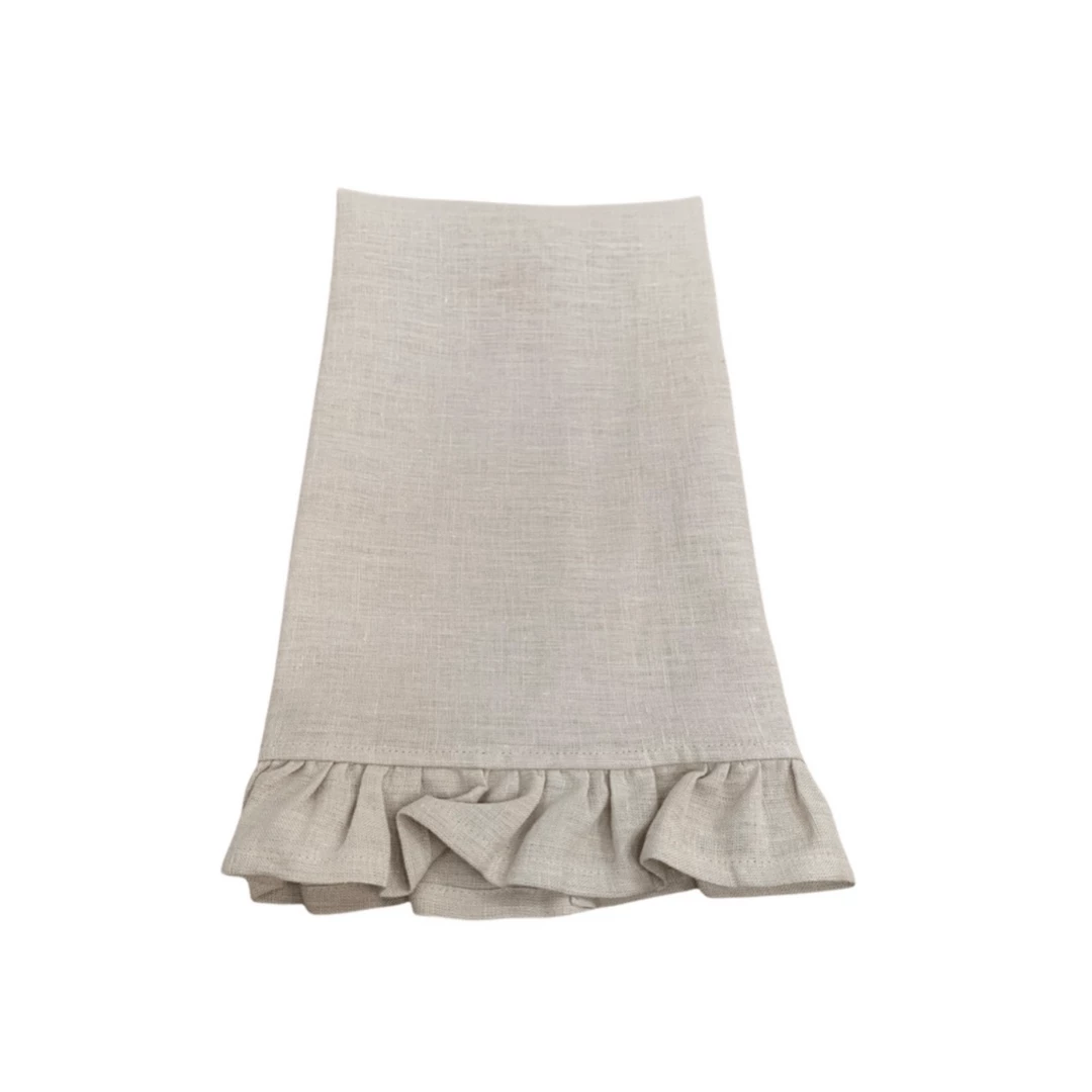 Magic Linen Cake By Courtney Ruffle Rosette Tea Towel 2 Magic Linen Cake By Courtney Ruffle Rosette Tea Towel