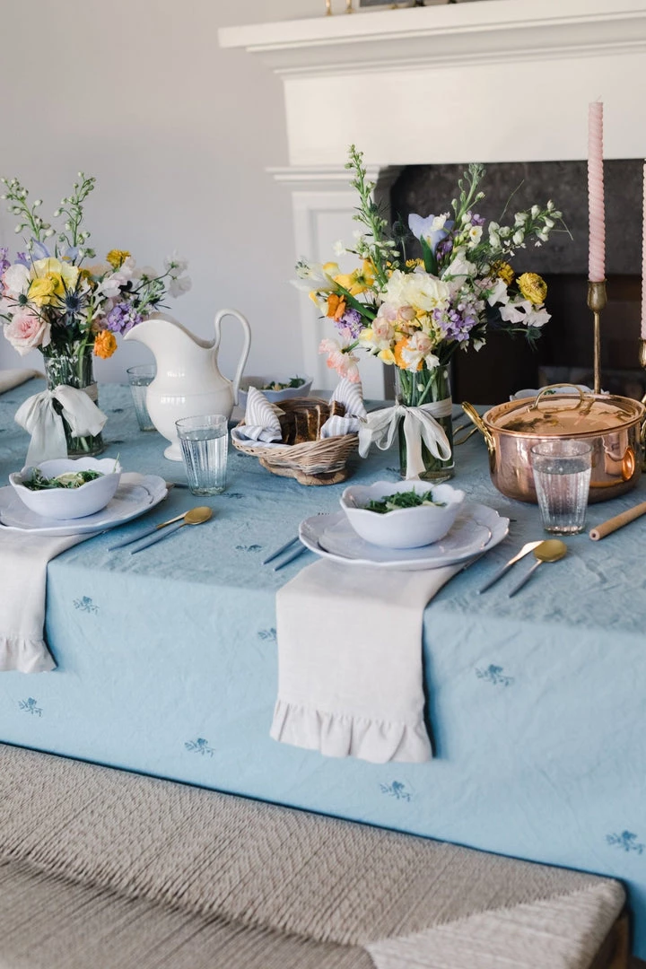 Magic Linen Cake By Courtney Ruffle Rosette Tea Towel 14 Magic Linen Cake By Courtney Ruffle Rosette Tea Towel