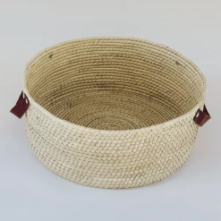LEAH San Juan Straw Basket Decor