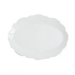 Relish Scalloped Oval Serving Dish Tabletop