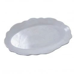 Relish Scalloped Oval Serving Dish Tabletop