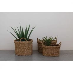 Creative Co-op Sierra Handle Basket