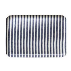 Fog Linen Snacks And Sweets Striped Linen Tray Cake By Courtney