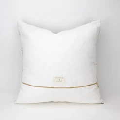 Heddle & Lamm Sticky Toffee Wool Pillow