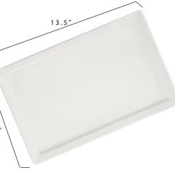 Creative Co-op Stoneware Vintage Platter