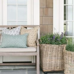 Walter G Trellis Saffron Linen Pillow