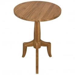 Noir Tres Teak Table Courtney Grow