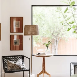 Noir Tres Teak Table Courtney Grow