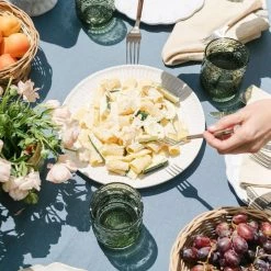 Creative Co-op Summer Verde Bloom Glass