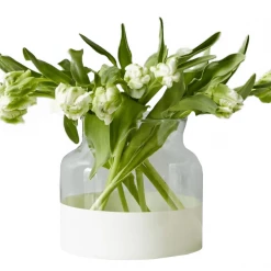 Etu Home White Colorblock Flower Vase Cake By Courtney