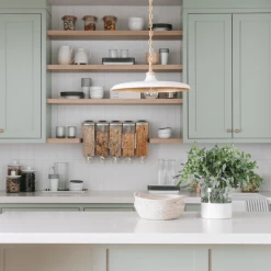 Etu Home White Colorblock Jar Cake By Courtney