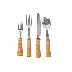Enchanted Home Wickerwork Flatware Set