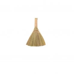 Creative Co-op Summer Yarn Wrapped Handle Broom